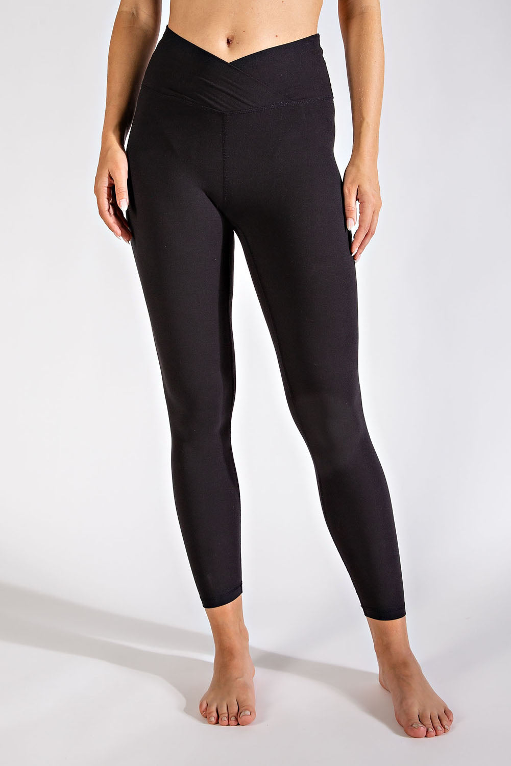 Rae Mode Butter Soft V Waist Full Size Leggings