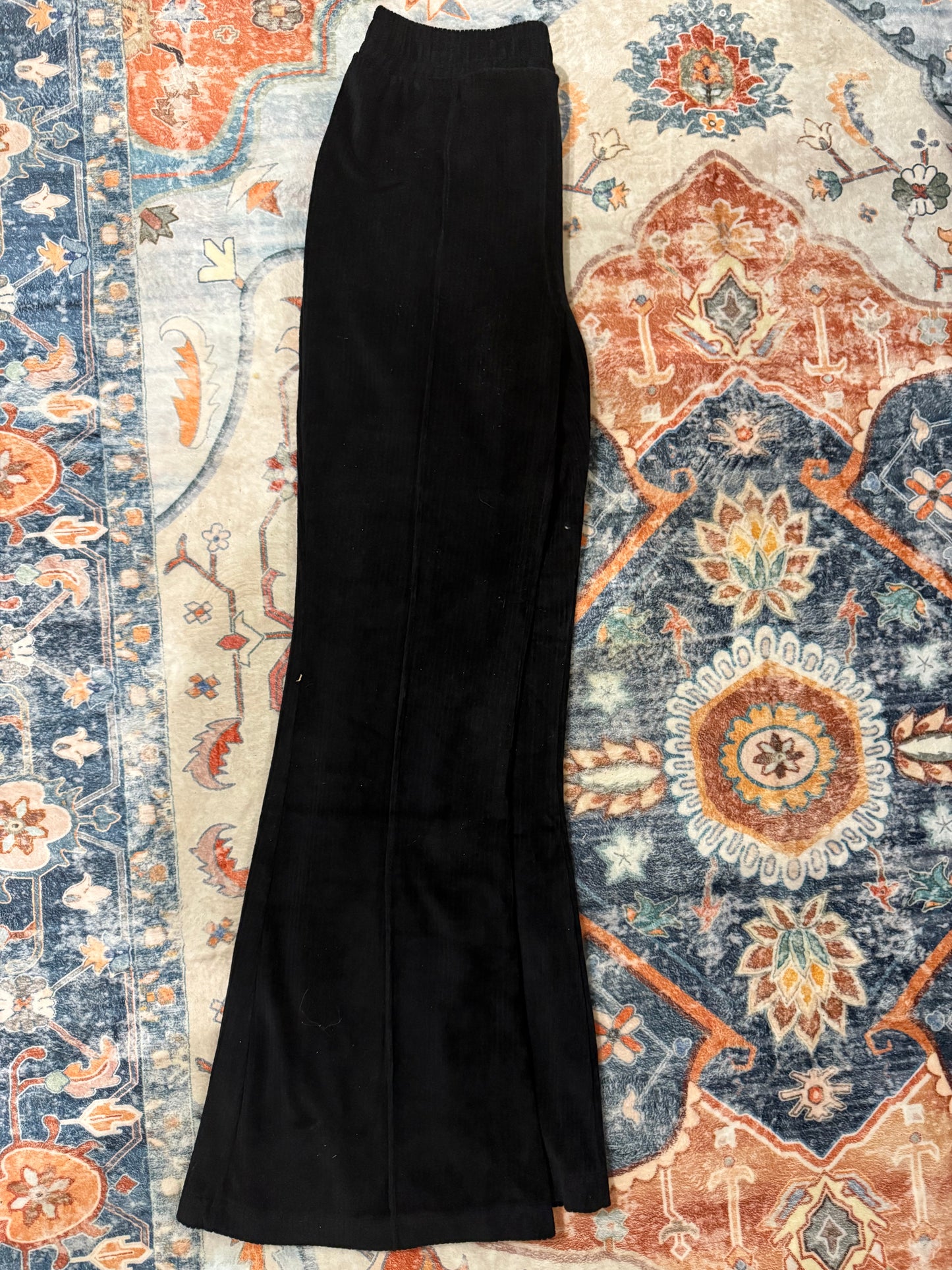 Rae Mode velvet Flared Pants